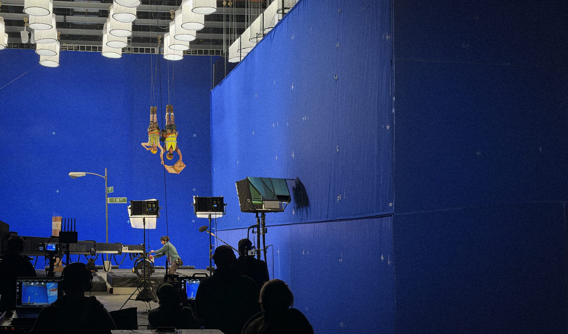 Behind the scenes